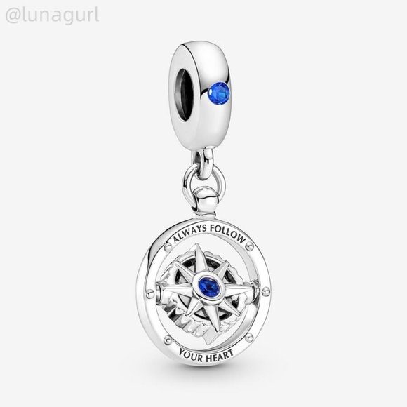Pandora Jewelry - Pandora Spinning Compass Dangle Charm